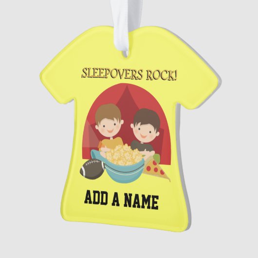 Sleepovers Rock Ornament (voorkant)