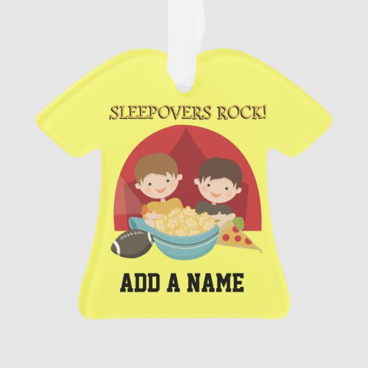 Sleepovers Rock Ornament (voorkant)