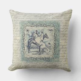 sleeppaarden en -renders Victoriaans Kussen