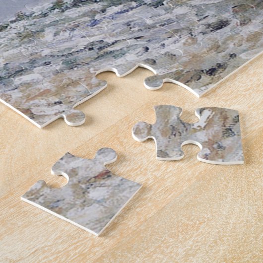 Sleeppad in Argenteuil Winter Monet Fine Art Legpuzzel (Zijkant)