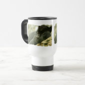 Sleeppanter plastic reisdeeg reisbeker (Voorkant links)