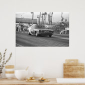 Sleepraces - 1969 Javelin1 Funny Car Poster (Keuken)