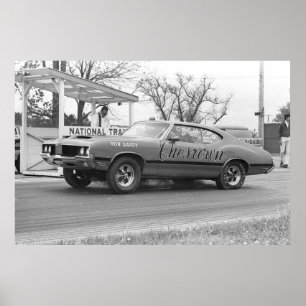 Sleepraces - 1970 Olds 442 Chesrown Poster