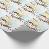 Sleeps with Yorkies Cadeaupapier (Hoek)