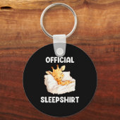 Sleepshirt Sleeng Giraffe Animal Lovers Pajama  Sleutelhanger (Voorkant)