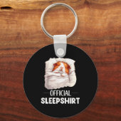 Sleepshirt Sleeng Guinea G Animal Lovers Pajama Sleutelhanger (Voorkant)