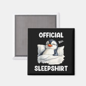 Sleepshirt Sleeng Penguin Animal Lovers Pajama Magneet (Voorkant / Achterkant)