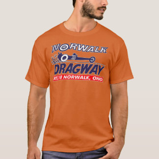 Sleepstraat van Norwalk Dragway Ohio T-shirt