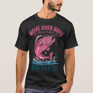 Sleept op de straat sleept in het water Grappige v T-shirt