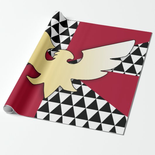 Sleept Pride Vlag Cadeaupapier (Uitgerold)