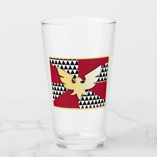Sleept Pride Vlag Glas (Voorkant)