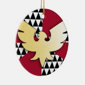 Sleept Pride Vlag Keramisch Ornament (Rechts)