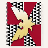 Sleept Pride Vlag Notitieboek (Voorkant)