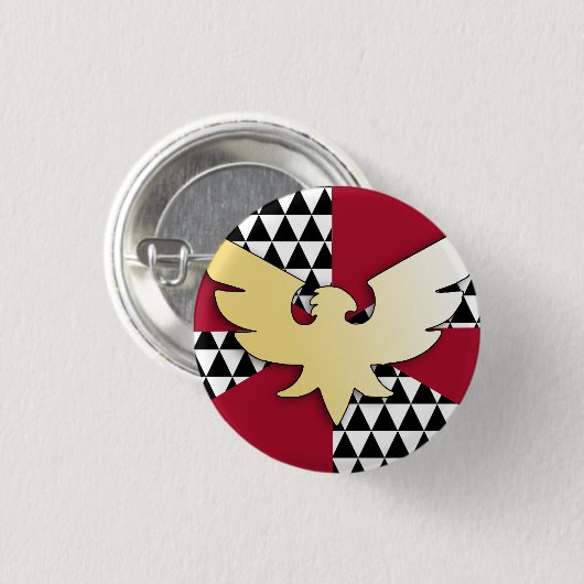 Sleept Pride Vlag Ronde Button 3,2 Cm (Voorkant /achterkant)