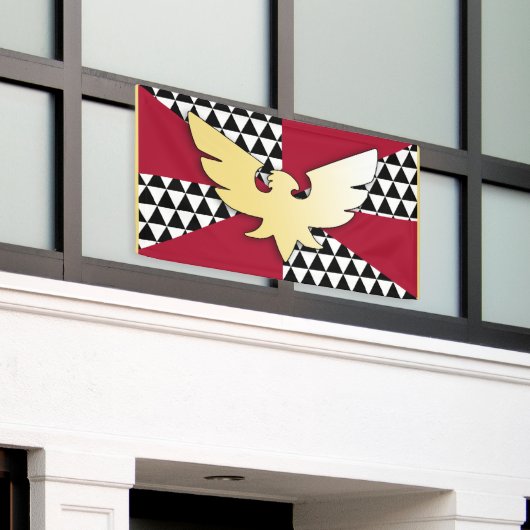 Sleept Pride Vlag Spandoek (Buitenkant Gebouw)