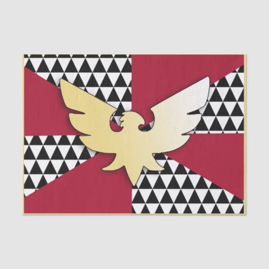 Sleept Pride Vlag Tissuepapier (Voorkant)