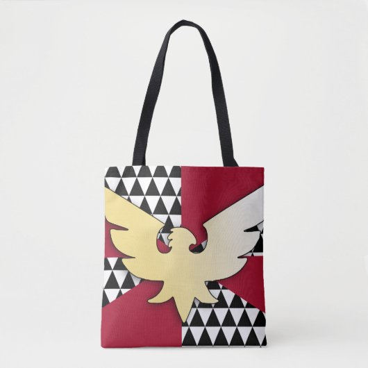 Sleept Pride Vlag Tote Bag (Voorkant)