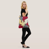 Sleept Pride Vlag Tote Bag (Op model)
