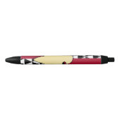 Sleept Pride Vlag Zwarte Inkt Pen (Voorkant)