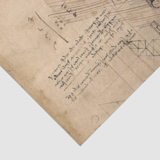  sleeptekening tissuepapier (Detail)