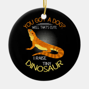 sleeptenspullen die ik opraseer een kleine dinosau keramisch ornament