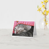 Sleeptijd Kaart (Gele Bloem)