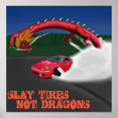 SLEEPTIRES NIET DRAGONS POSTER (Voorkant)