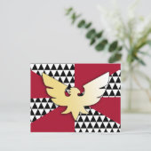 Sleeptroosten Pride-vlag Briefkaart (Staand voorkant)