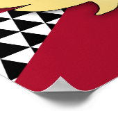 Sleeptroosten Pride-vlag Poster (Hoek)