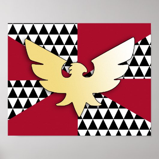 Sleeptroosten Pride-vlag Poster (Voorkant)