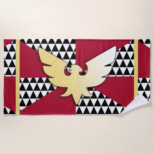 Sleeptroosten Pride-vlag Strandlaken (Voorkant)