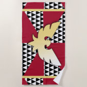 Sleeptroosten Pride-vlag Strandlaken (Voorkant)