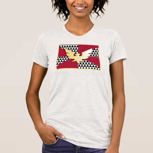 Sleeptroosten Pride-vlag T-shirt (Voorkant)
