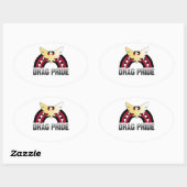 Sleeptrots Pride Ovale Sticker (Vel)