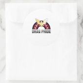 Sleeptrots Pride Ronde Sticker (Tas)