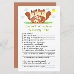 Sleepvos Hoe goed ken je het baby shower?