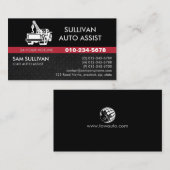 Sleepwagen Auto Assist Visitekaartje (Voorkant / Achterkant)