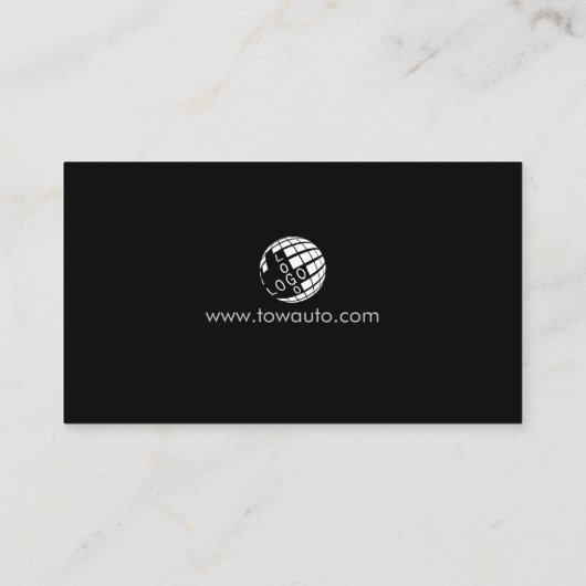 Sleepwagen Auto Assist Visitekaartje (Achterkant)