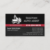 Sleepwagen Auto Assist Visitekaartje (Voorkant)