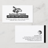 Sleepwagen Auto Assist Visitekaartje (Voorkant / Achterkant)