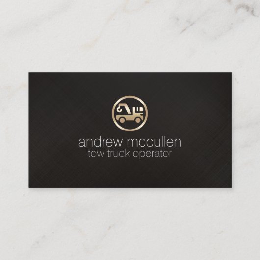 Sleepwagen Auto Assist Visitekaartje (Voorkant)