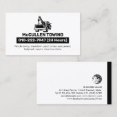 Sleepwagen Auto Assist Visitekaartje (Voorkant / Achterkant)