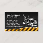 Sleepwagen Auto Assist Visitekaartje (Voorkant)