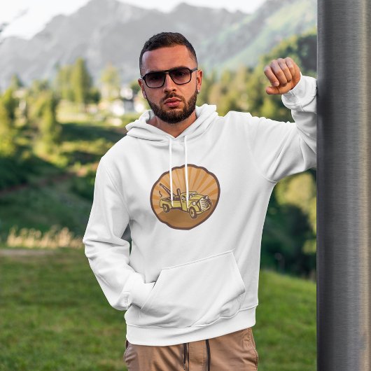 Sleepwagen Mannen Hoodie