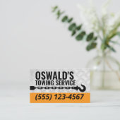 Sleepwagen Service Professionele Sleephaak Visitekaartje (Staand voorkant)