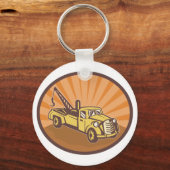 sleepwagen Sleutelhanger (Achterkant)