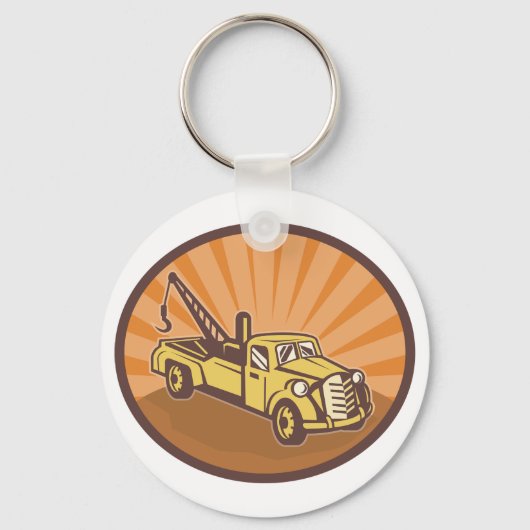 sleepwagen Sleutelhanger (Achterkant)