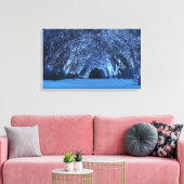 Sleepwalker Bossen (Kerstmis) Canvas Afdruk (Insitu (Woonkamer))