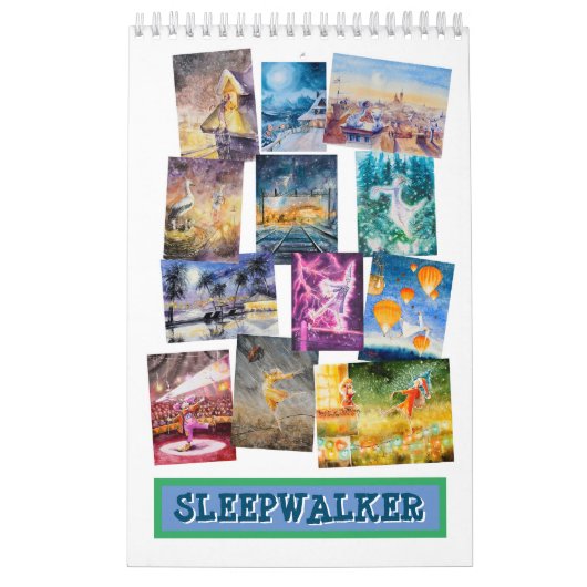 Sleepwalker Calendar Kalender (Hoes)