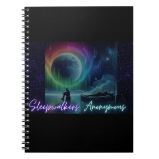 Sleepwalkers Anoniem Spiral Notitieboek